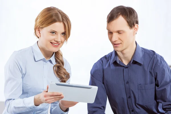 Zusammenarbeit für produktive Arbeit — Stockfoto