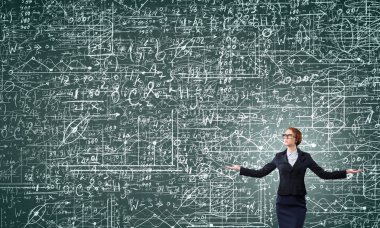 Blackboard kadına
