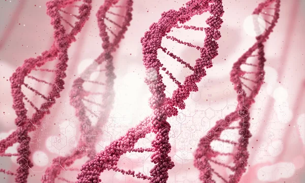 Cząsteczka DNA — Zdjęcie stockowe
