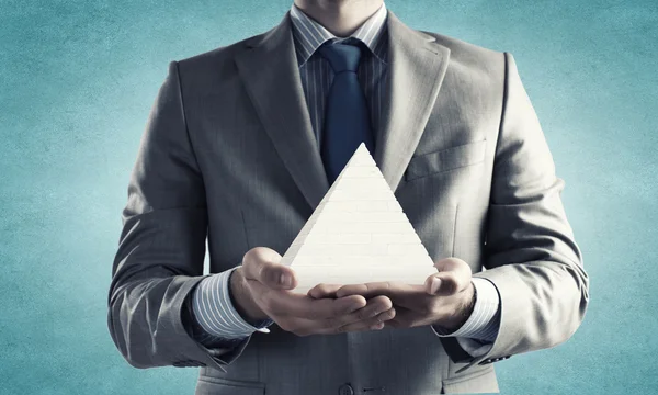 Business pyramid — Stock Photo, Image