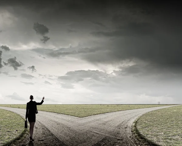 Wählen Sie Ihren Weg — Stockfoto