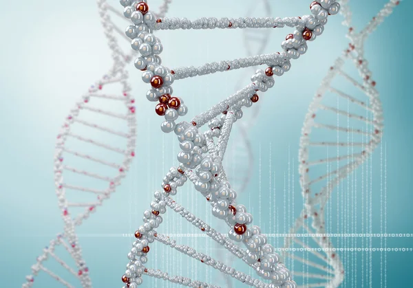 Dna-Molekül — Stockfoto