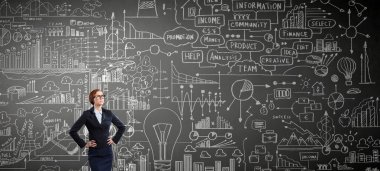 Blackboard kadına