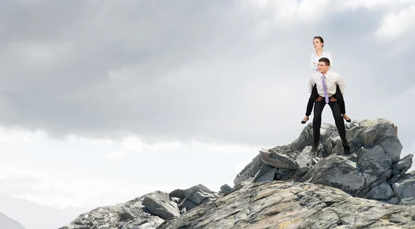 Laat die anderen werken — Stockfoto