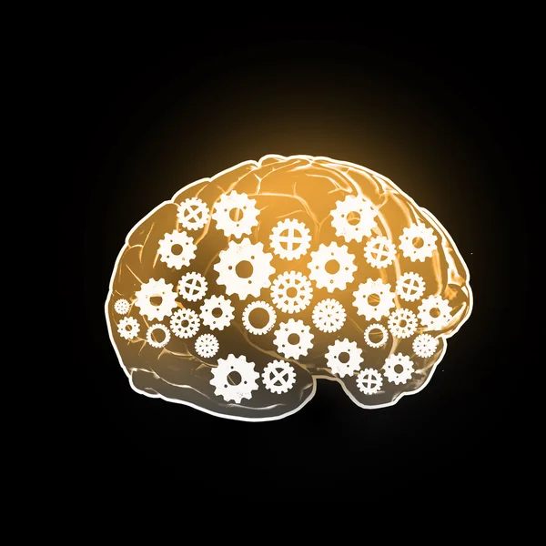 Menselijke hersenen — Stockfoto