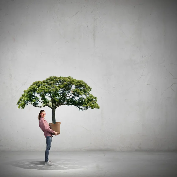 Proteggiamo la natura — Foto Stock