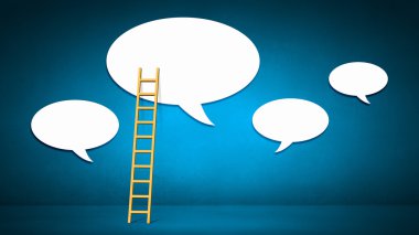 Merdiven ile kavramsal görüntü