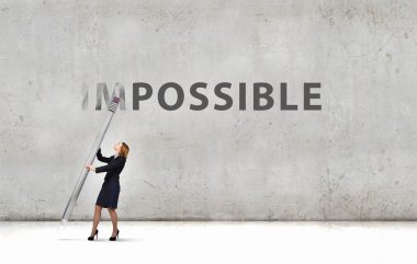 Nothing is impossible clipart