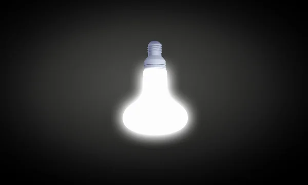 Висячая лампочка — стоковое фото