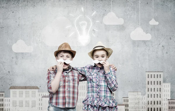 Kids having fun — Stock Photo, Image