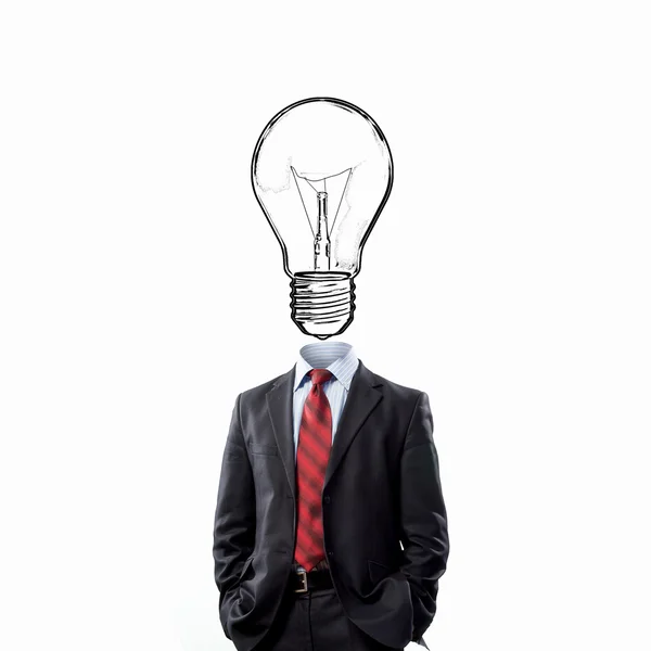 Cabeza llena de ideas — Foto de Stock