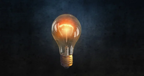 Glödande bulb — Stockfoto