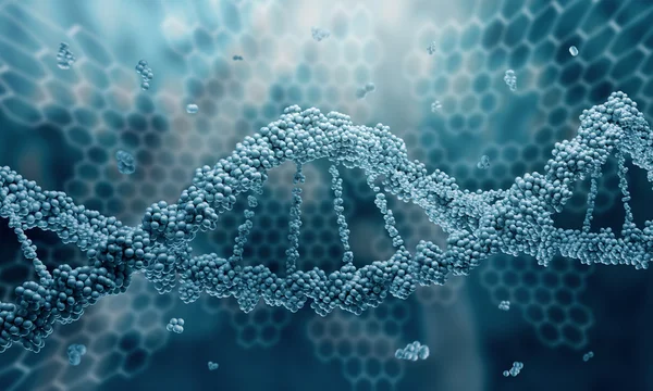 Dna 分子 — 图库照片