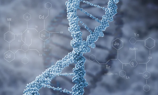 Dna-Molekül — Stockfoto