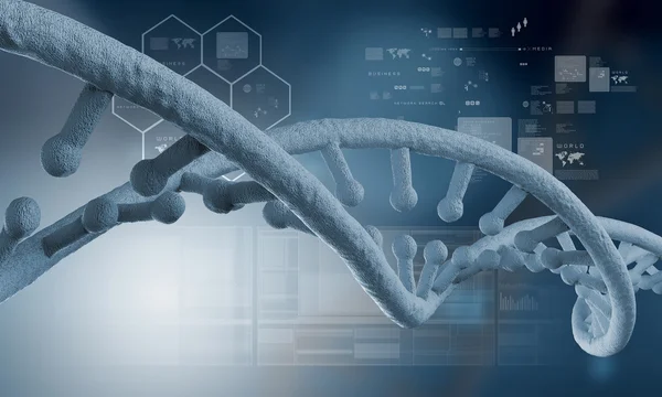 Dna 分子 — 图库照片