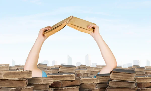 Find your book — Stock Photo, Image