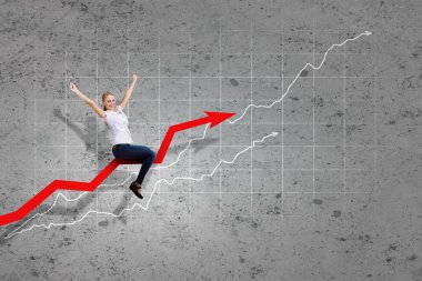 İşkadını binmek grafik