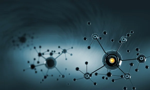 Cadena molecular — Foto de Stock