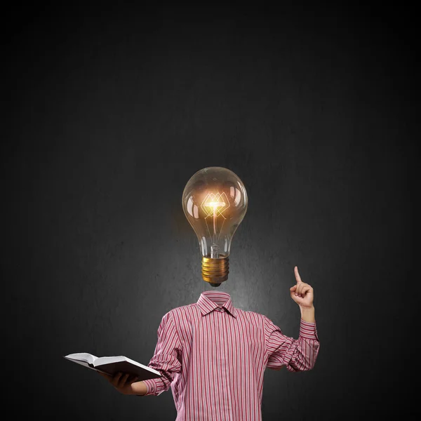 Head full of ideas — Stock Photo, Image