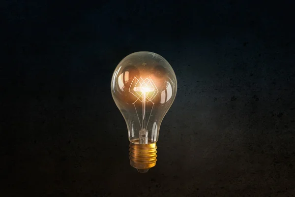 Glödande bulb — Stockfoto