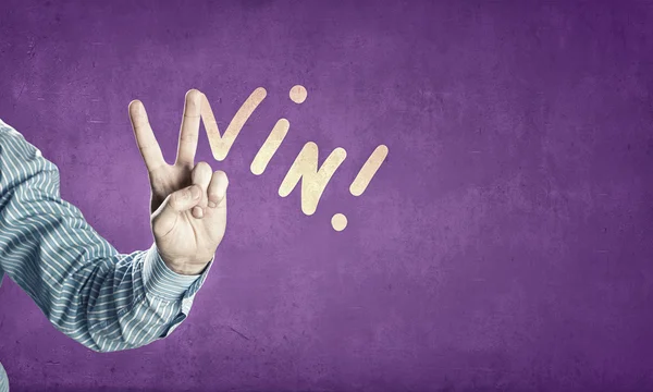 WIN word — Stock Photo, Image