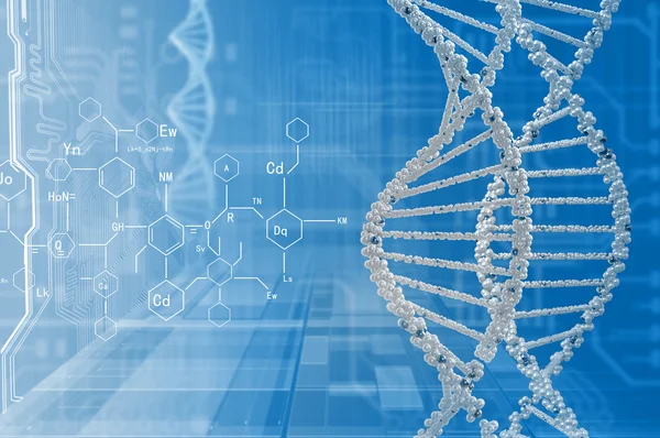 Cząsteczka DNA — Zdjęcie stockowe