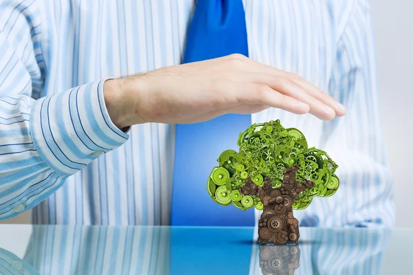 Tree of gears — Stock Photo, Image