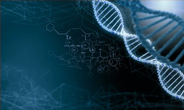 DNA-molekylen — Stockfoto