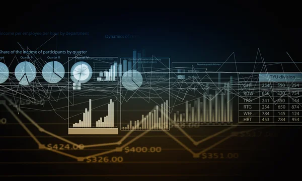 Fondo digital empresarial —  Fotos de Stock