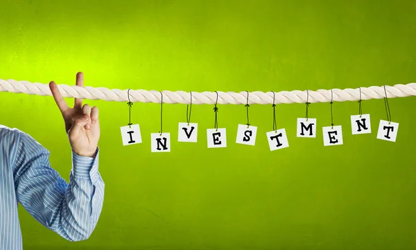 Investeringar koncept — Stockfoto