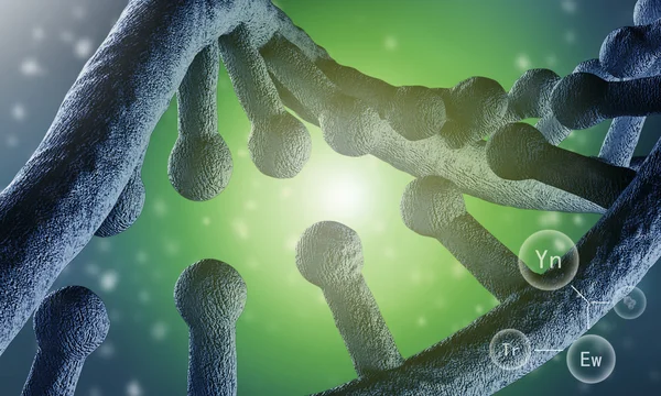 Dna-Molekül — Stockfoto