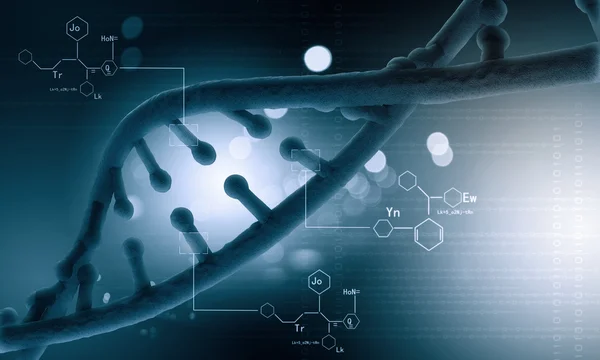 DNA-molekylen — Stockfoto