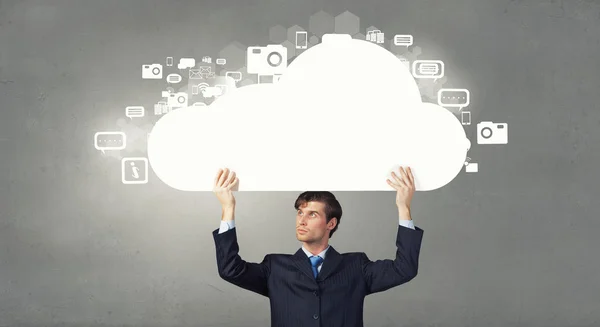 Cloud computing — Stock Photo, Image