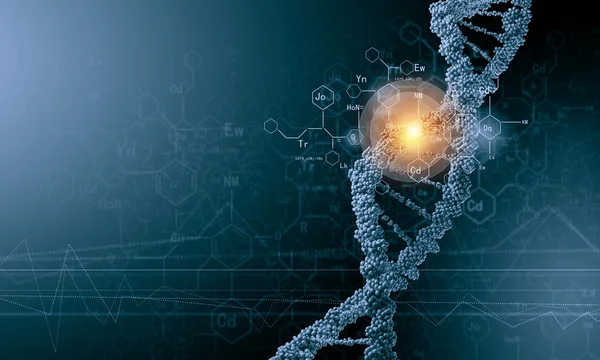 DNA molekülü — Stok fotoğraf