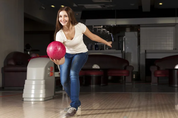 Al bowling club — Foto Stock