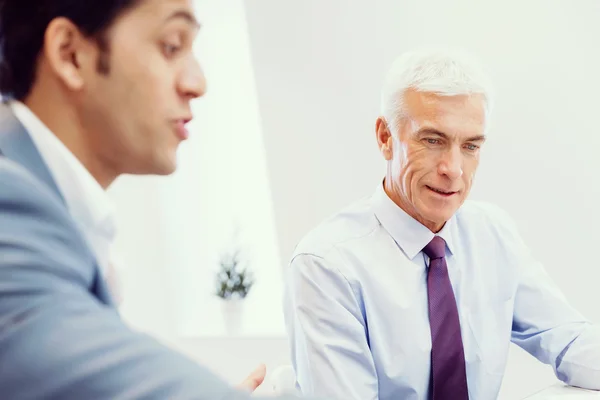 Diskussionen är vägen till lösning — Stockfoto