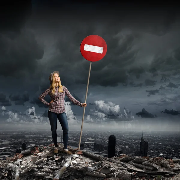 Stop pollution — Stock Photo, Image