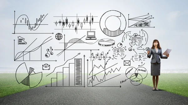 事業計画の科学 — ストック写真