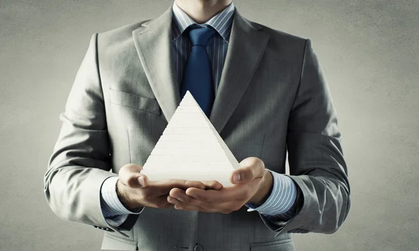 Business pyramid — Stock Photo, Image