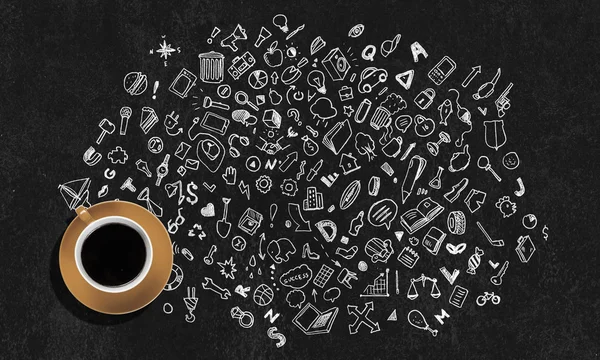 Tempo per il caffè — Foto Stock