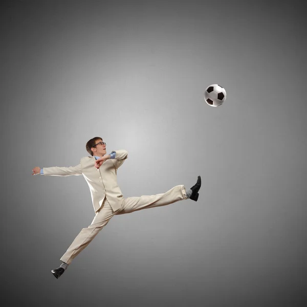 Football fan — Stock Photo, Image