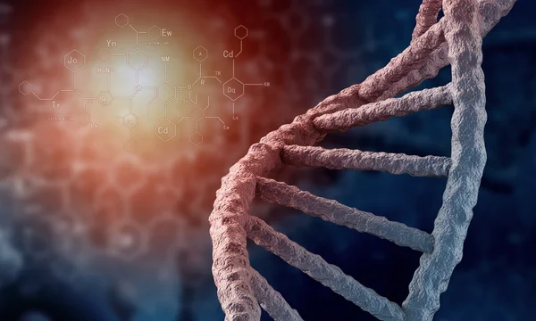 DNA-molekylen — Stockfoto
