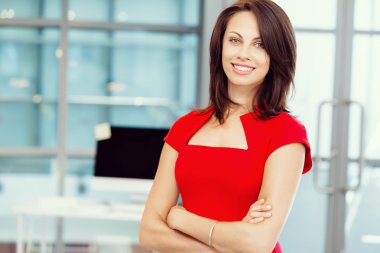 Modern başarılı iş kadını