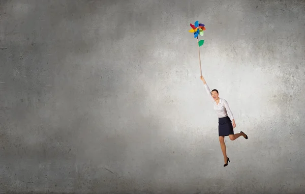 Carefree and happy — Stock Photo, Image