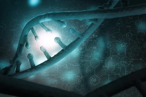 Molecula de ADN — Fotografie, imagine de stoc