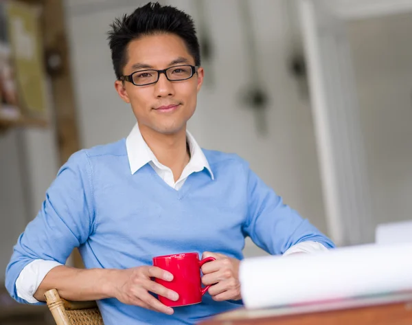 Portrait of young businessman Stock Photo