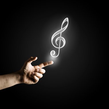 Müzik konsepti simgesi