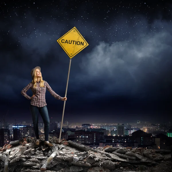 Detener la contaminación — Foto de Stock