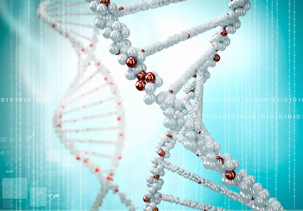 Molecola del DNA — Foto Stock