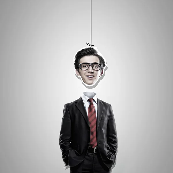 Uomo d'affari senza testa — Foto Stock
